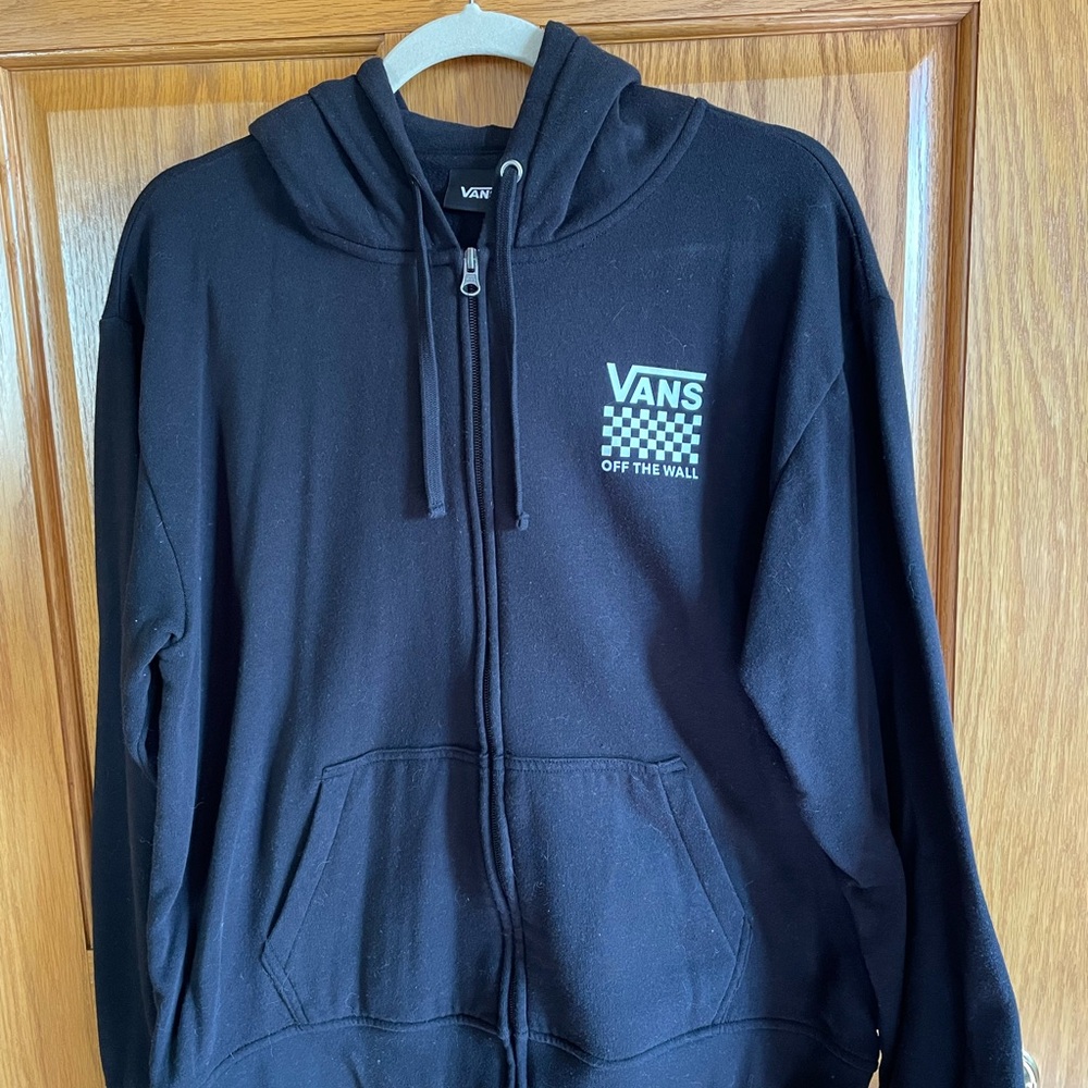 Vans Black Zip-Up Hoodie